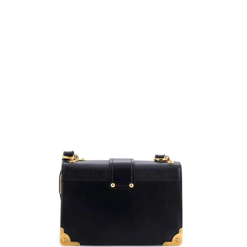 Prada Cahier Crossbody Bag Leather And #260872P21B - Picture 3 of 8